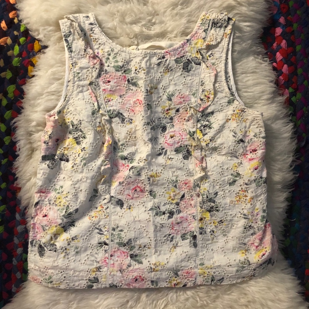 Cath Kidston Floral Sleeveless Blouse